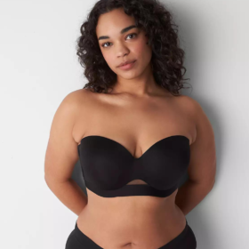 larger busts strapless bra