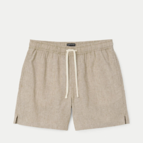 frank and oak men's linen shorts